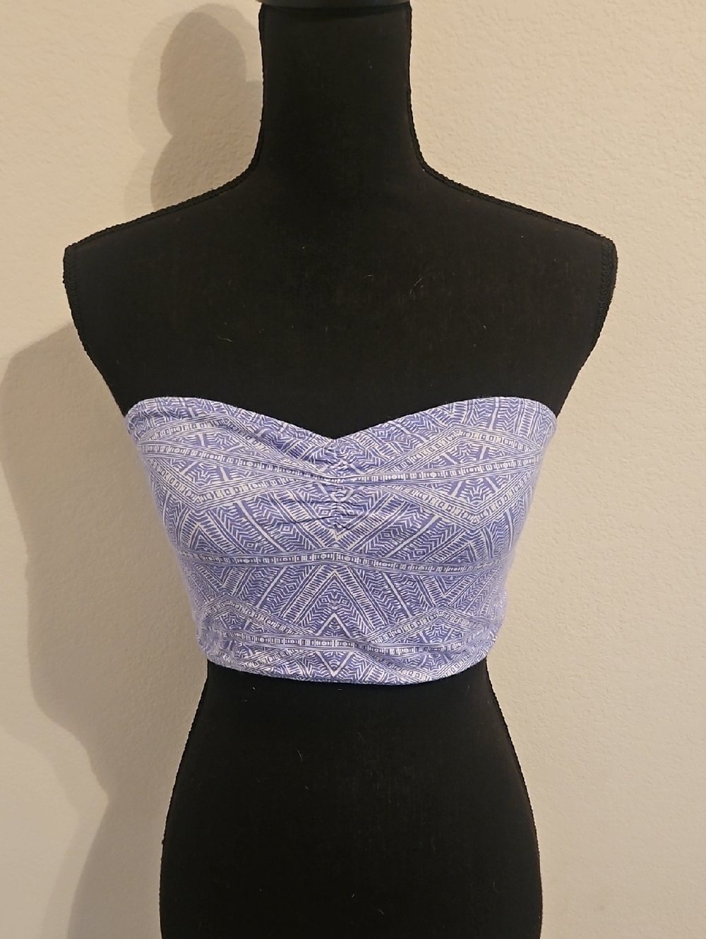 Nollie Purple Strapless Bandeau Top